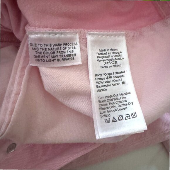 J CREW Mid Rise Slouchy Straight Light Pink Denim Preppy Jeans Women's 8 - Picture 8 of 9
